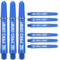 TARGET PRO BLUE - CLEAR - MEDIUM - 9 pieces dart shafts