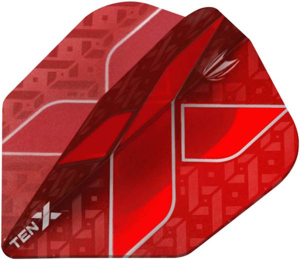 TARGET Ten-X - Red - Flights - 3 pcs