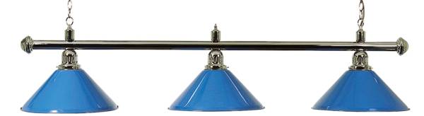 Billard Lamp BUFFALO X3 BLUE - 3 shades