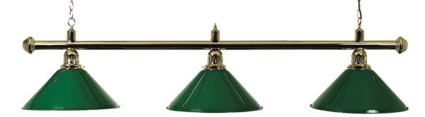 Lampe de billard BUFFALO X3 VERTE - 3 abat-jours