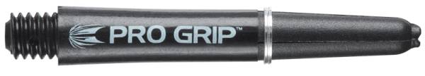 TARGET PRO GRIP - 3 SHORT nylon shafts with rings - black