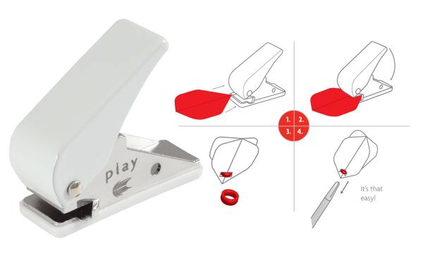 TARGET - Flight Locher - Optimale Flight-Fixation auf Nylonshaft