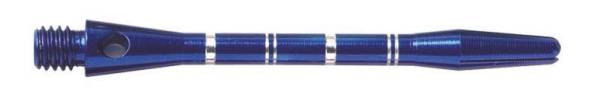 Shaft - ANODISED ALU RE-GROOVED - short/medium - Blau