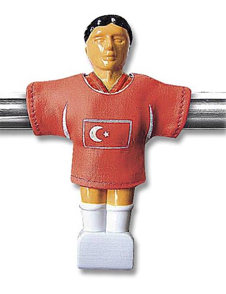 TURKEY / TURKIYE tablefootball shirts - set containing 11 pieces