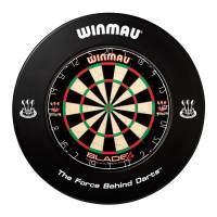 WINMAU BLACK CATCHRING - Dartboard Surround Bristle Dartboards WINMAU BLACK CATCHRING - Dartboard Surround Bristle Dartboards