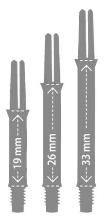 L-Style L-SHaft Straight - BLUE 260 - INTERMEDIATE - 3 pieces - fits to L-Flight EZ L1