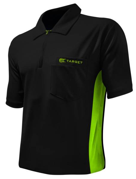 Target Coolplay Hybrid - BLACK & GREEN - Dart Shirt