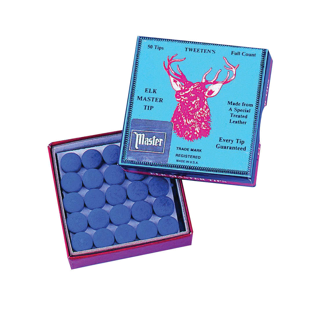 Pool Stick Tips Elk Master Pool Cue Tips – Medium-Soft Feel For