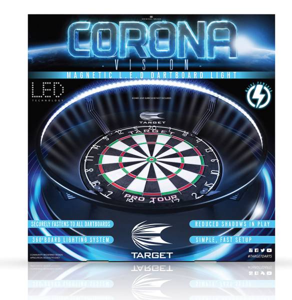 TARGET CORONA VISION - Mobile LED lighting system for dartboards