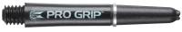 TARGET PRO GRIP - 3 SHORT nylon shafts with rings - black TARGET PRO GRIP - 3 SHORT nylon shafts with rings - black
