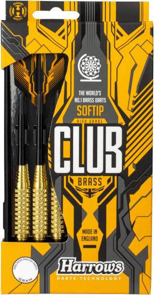 HARROWS CLUB BRASS - E-Dart - 18g - Messing