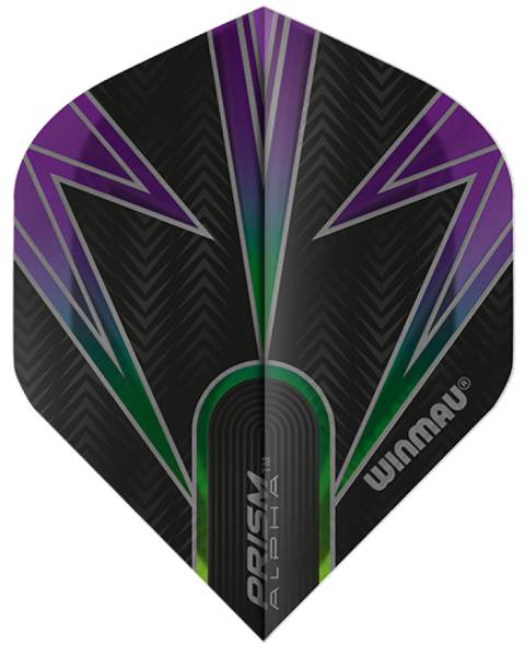 WINMAU ALPHA Darts Flights - 3 Stück - Extra stark!